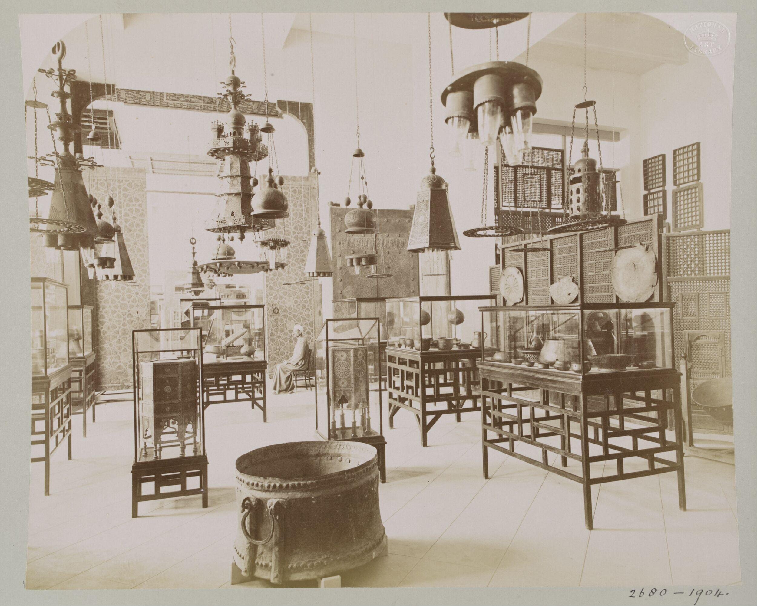Interior view from the Museum of Arab Art, Cairo