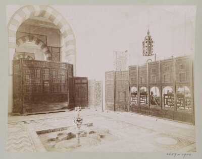 Interior view from the Museum of Arab Art, Cairo