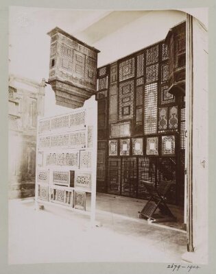 Interior view from the Museum of Arab Art, Cairo