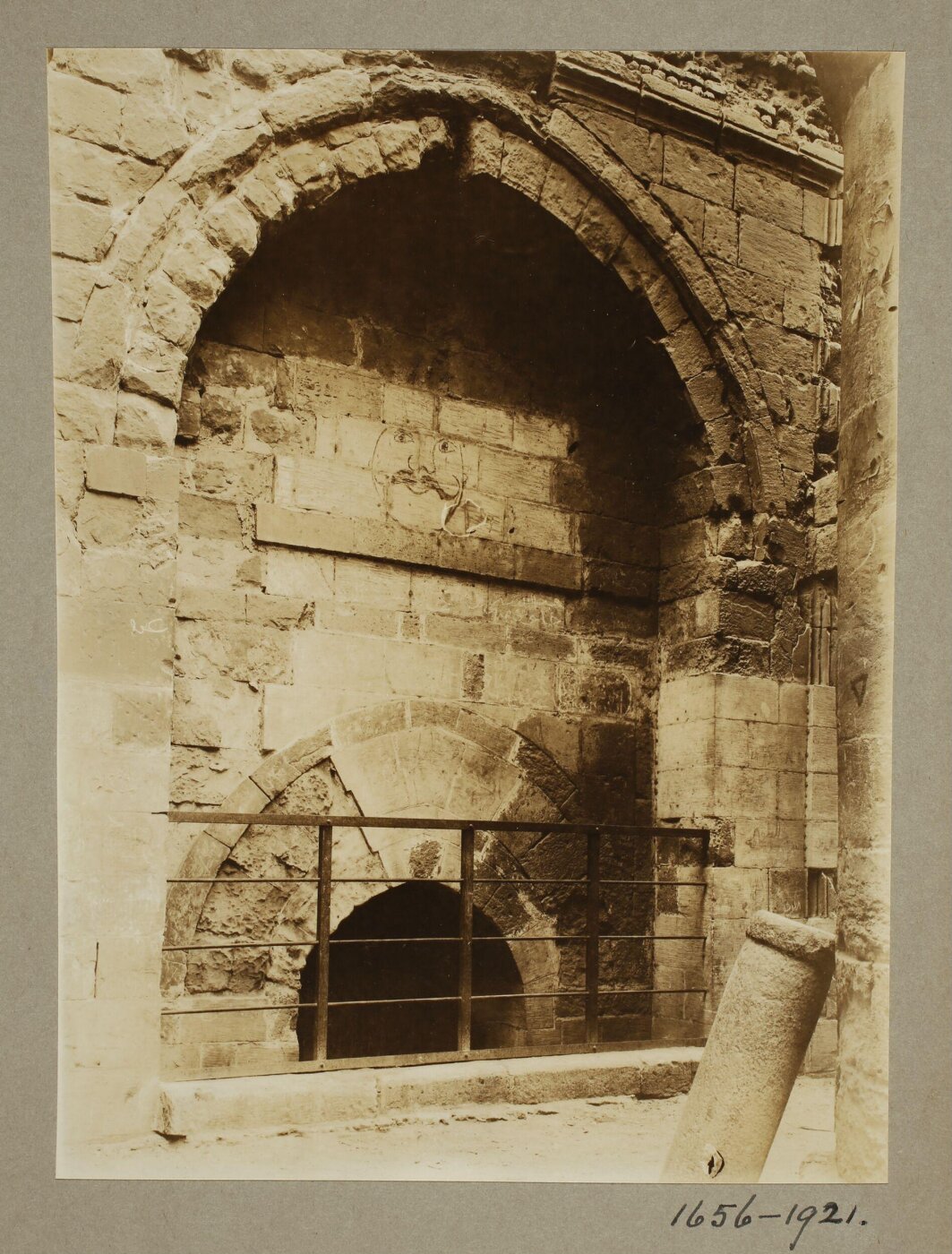 K.A.C. Creswell, East entrance of the palace of Mamluk Amir Taz al-Nasiri, Cairo