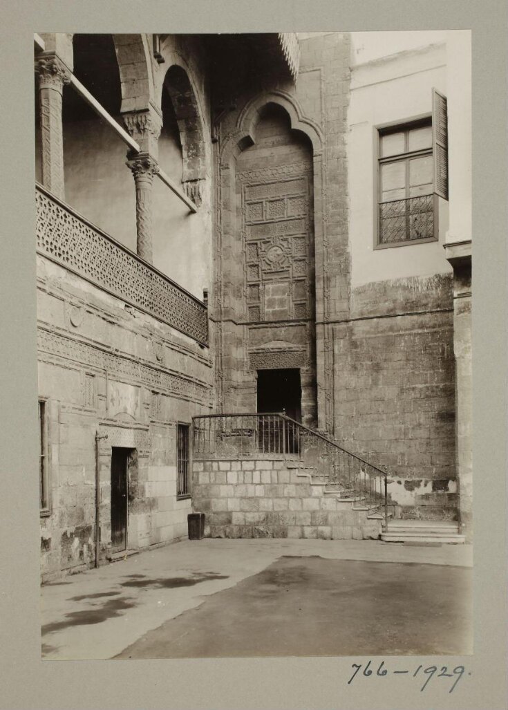 The loggia and courtyard of the palace of Mamluk Amir Taz al-Nasiri, Cairo top image