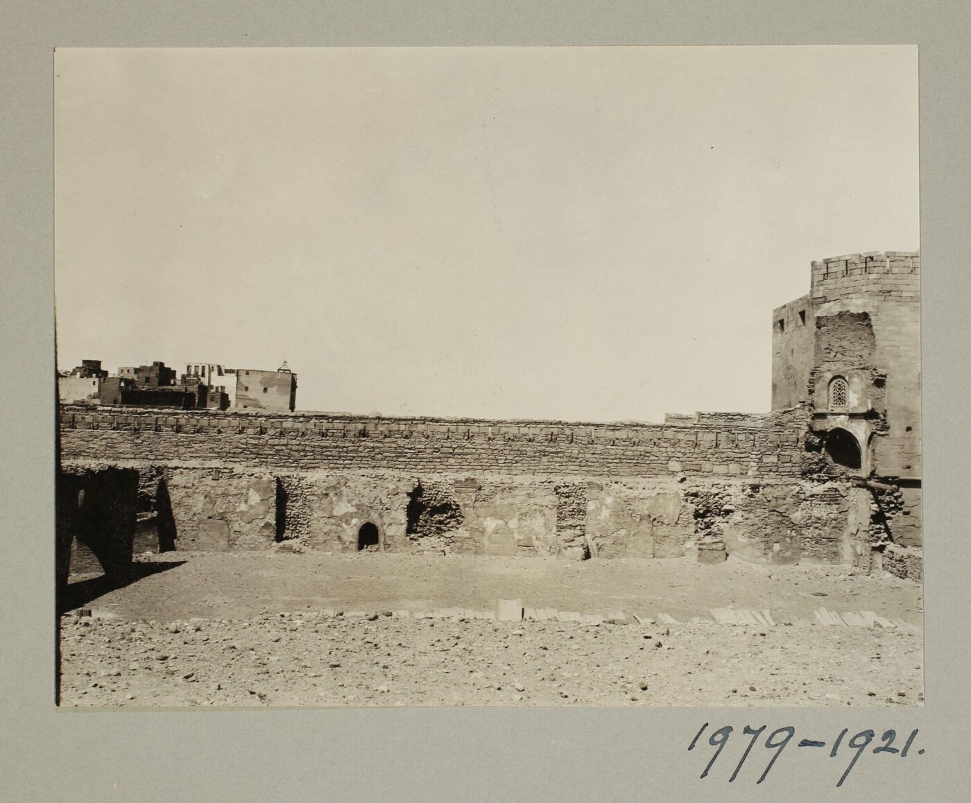 K.A.C. Creswell, Northeast inner corner of the mosque of al-Hakim, Cairo