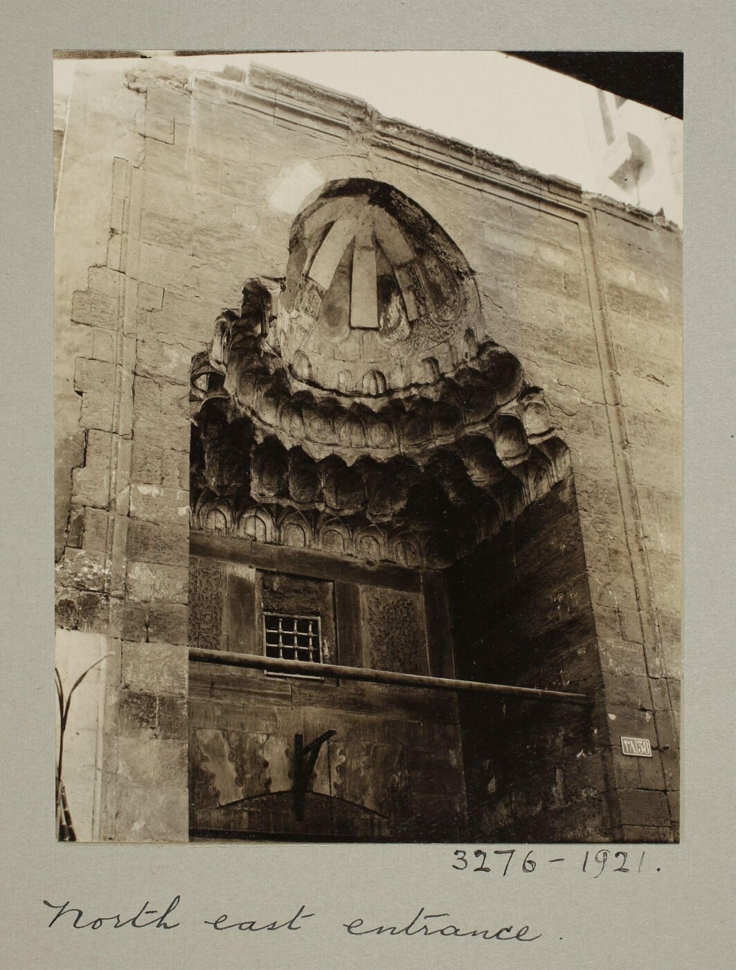 K.A.C. Creswell, Northeast entrance portal of the mosque of Mamluk Amir Arghun Shah al-Ismaili, Cairo