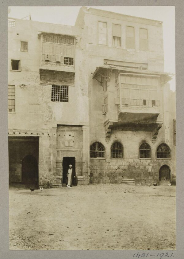 The eastern courtyard of the Bayt al-Razzaz, Cairo | K.A.C. Creswell ...