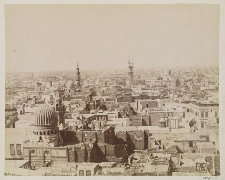 General view over Darb al-Ahmar, Cairo top image
