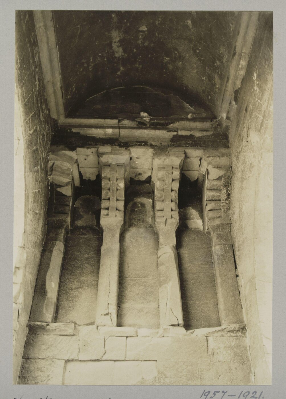 K.A.C. Creswell, Vaulting of bridge from minaret to roof in the mosque of Ibn Tulun, Cairo