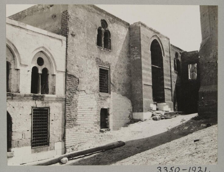 Façade of the funerary mosque of Mamluk Amir Manjak al-Yusufi, Cairo top image