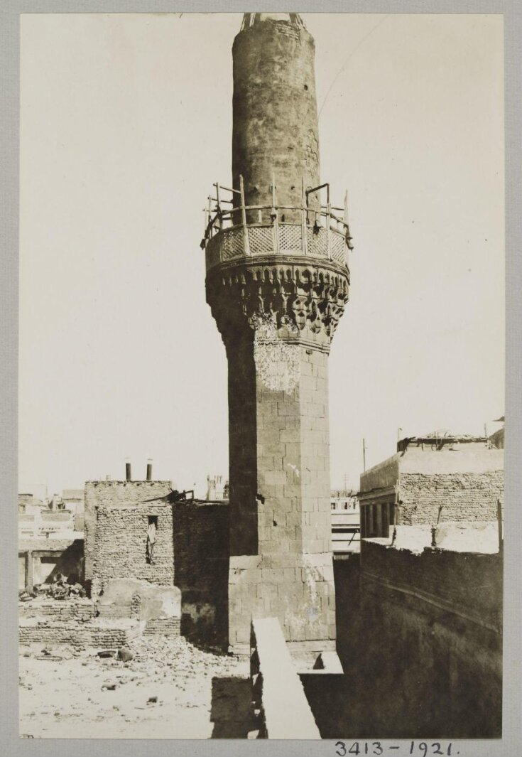 Minaret of the mosque of Taghri Bardi, Cairo top image