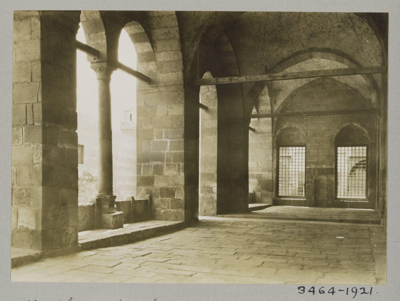 K.A.C. Creswell, Northeast cloister at the mosque of Sinan Pasha, Cairo