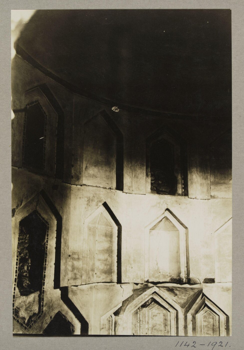 K.A.C. Creswell, Dome pendentive of mausoleum in the mosque of Mamluk Amir Shaykhu, Cairo