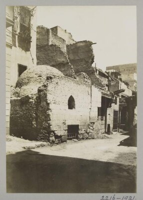 Mosque and tomb of Mamluk Amir Sanjar al-Jamaqdar (demolished), Cairo