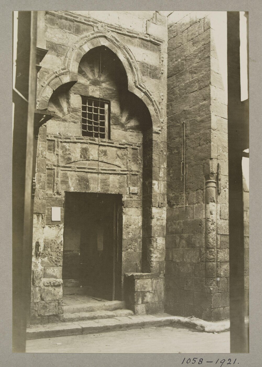 K.A.C. Creswell, Entrance portal of the mosque of al-Ruway‘i, Cairo