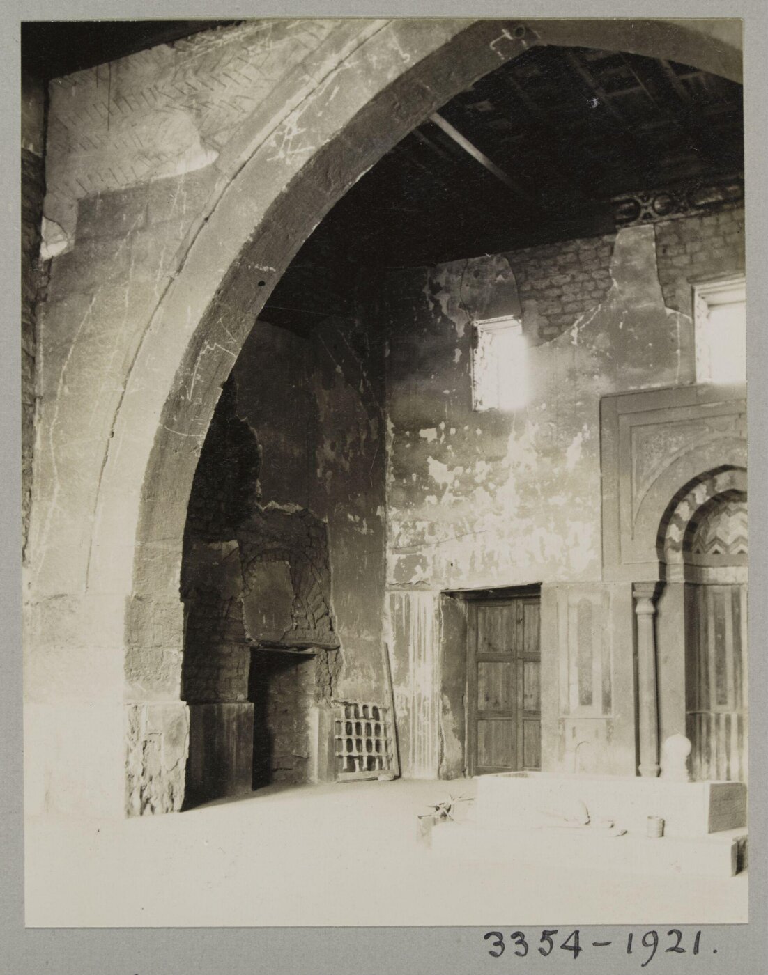 K.A.C. Creswell, Mihrab in the mausoleum of the Mamluk Amir Manjak al-Yusufi, Cairo