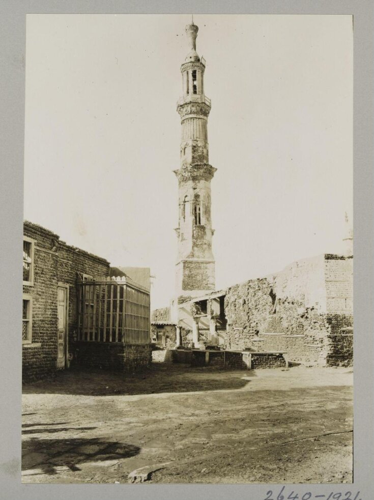 The minaret of the mosque of al-‘Umari, Damietta top image
