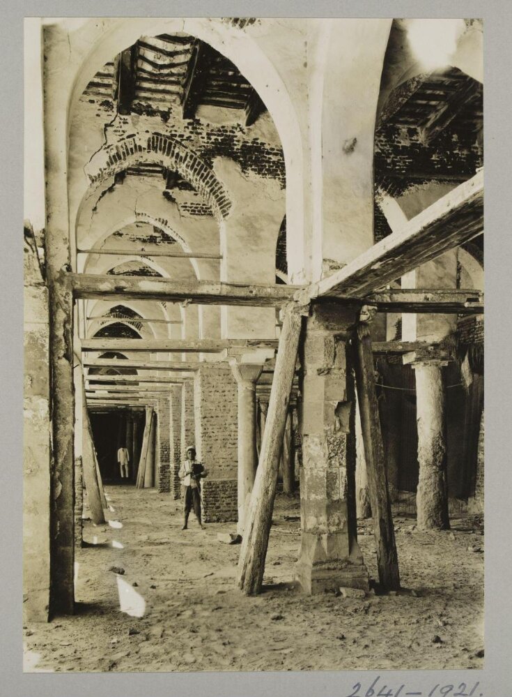 Southwest arcade at the mosque of al-‘Umari, Damietta top image