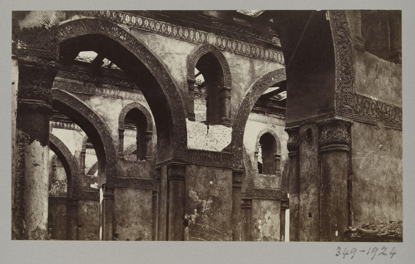 Unknown, The arcades of the mosque of Ahmad ibn Tulun, Cairo