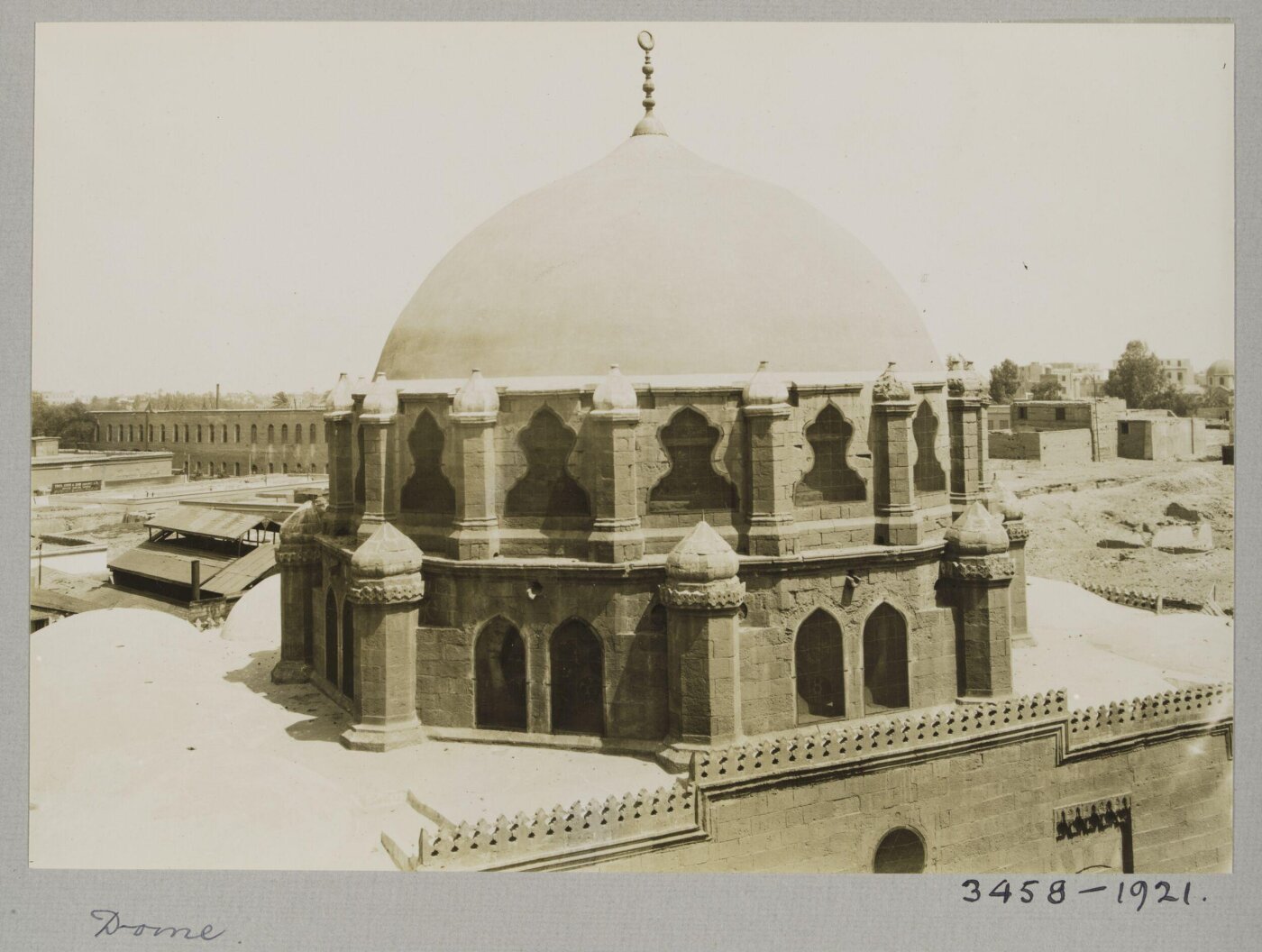 K.A.C. Creswell, The dome of the mosque of Sinan Pasha, Cairo