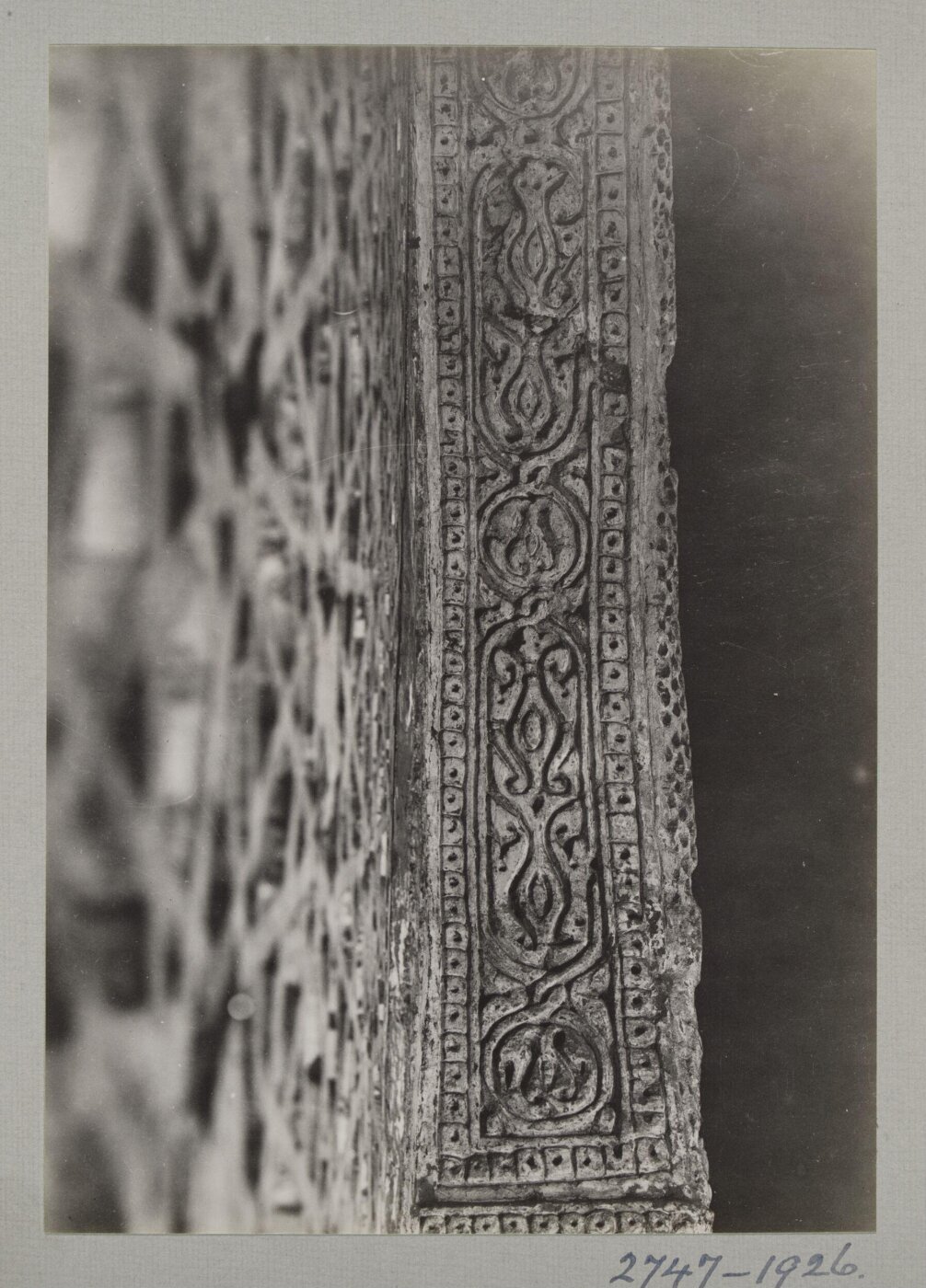 K.A.C. Creswell, Soffits of windows in the mosque of Ahmad ibn Tulun, Cairo
