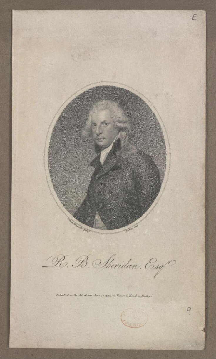 Richard Brinsley Sheridan  top image