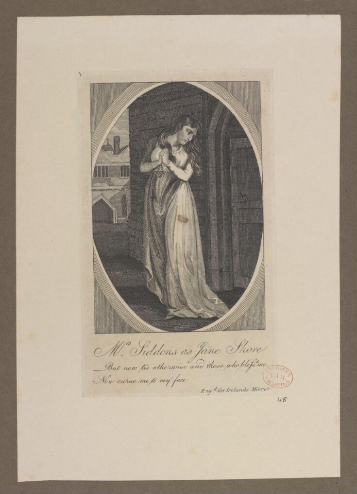 Mrs. Siddons as Jane Shore top image