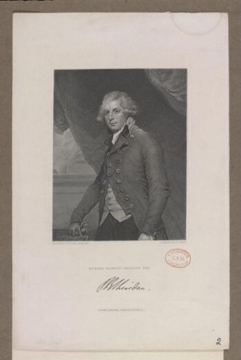 Richard Brinsley Sheridan 