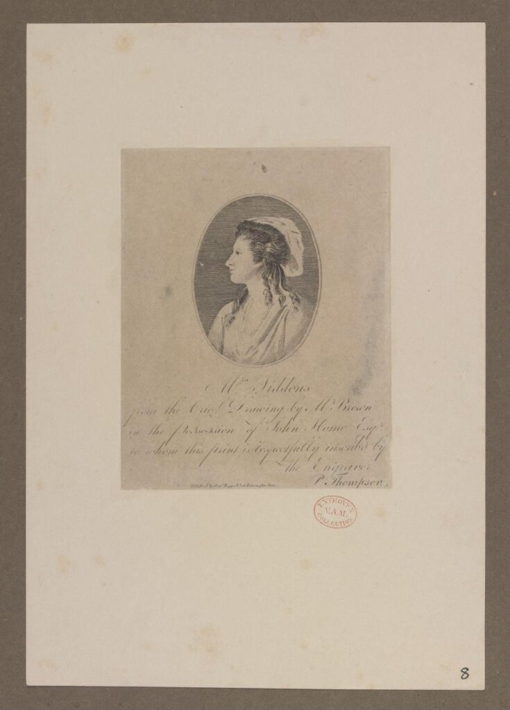 Mrs. Siddons image