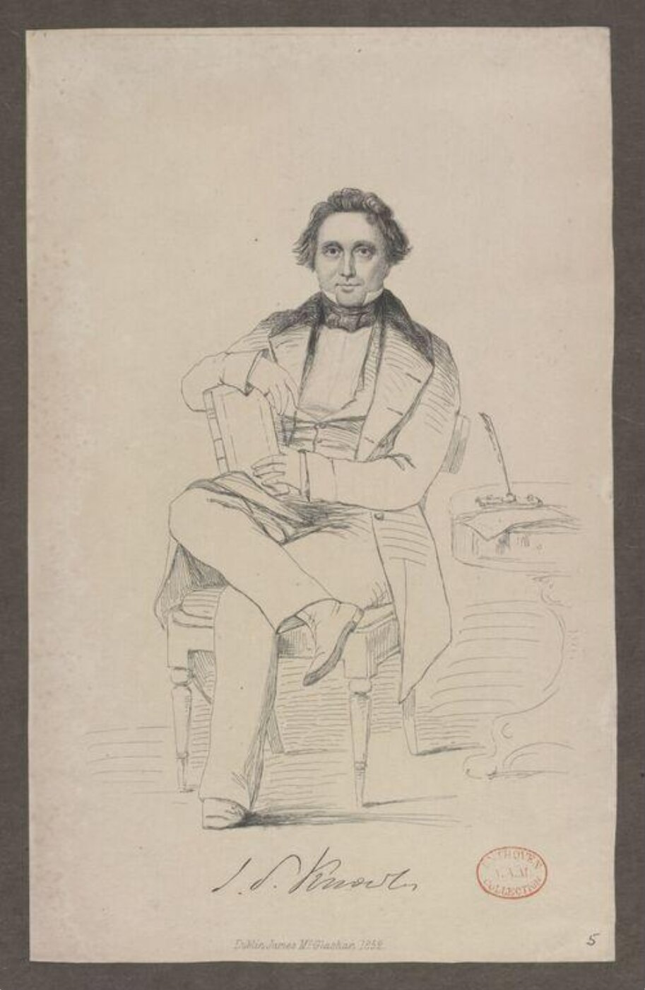 Unknown, James Sheridan Knowles