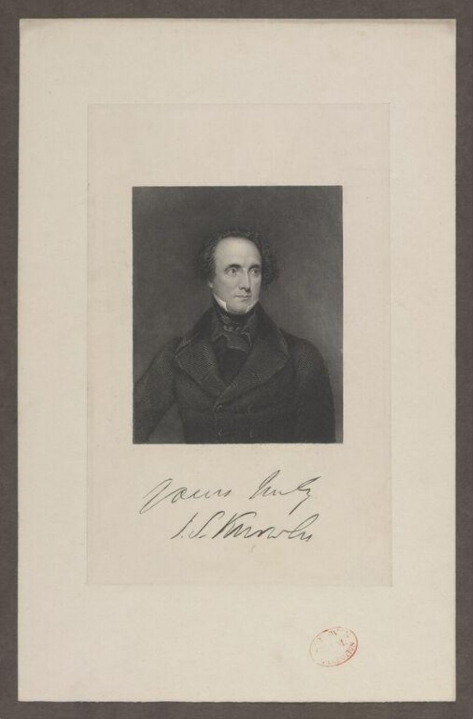 Unknown, James Sheridan Knowles