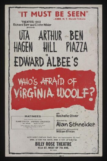 Who's Afraid of Virginia Woolf?