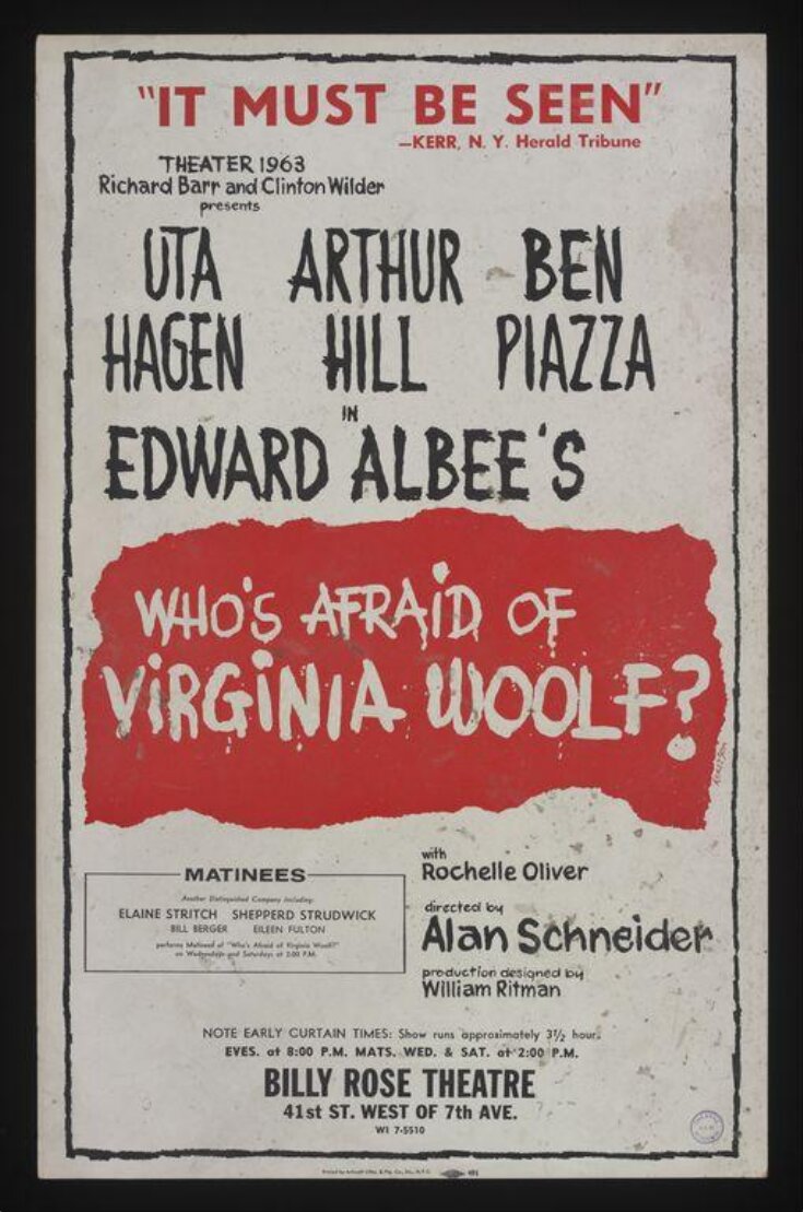 Who's Afraid of Virginia Woolf? image