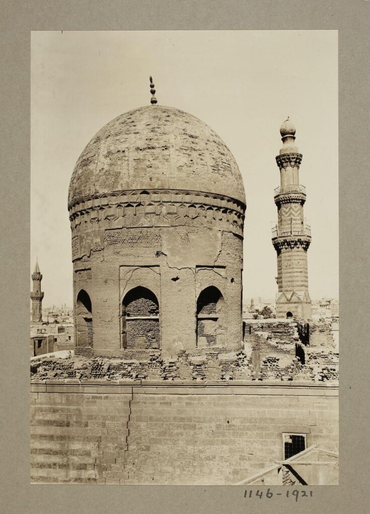 Dome of mausoleum in the madrasa of Mamluk Amir al-Sayfi Sarghitmish, Cairo top image