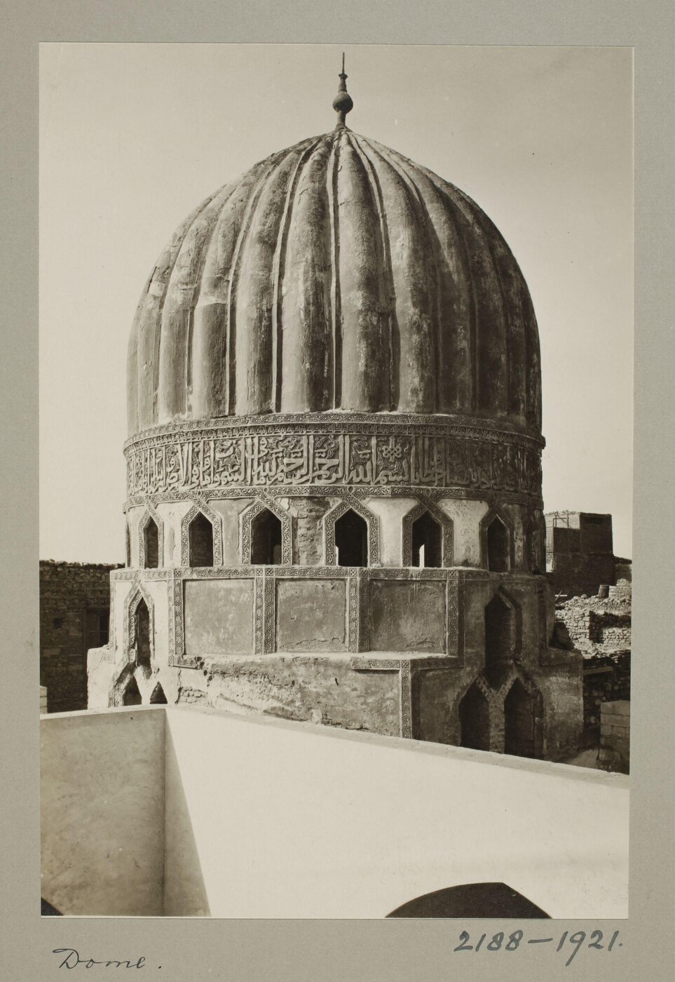K.A.C. Creswell, Dome of the zawiya of Shaykh Zayn al-Din Yusuf, Cairo