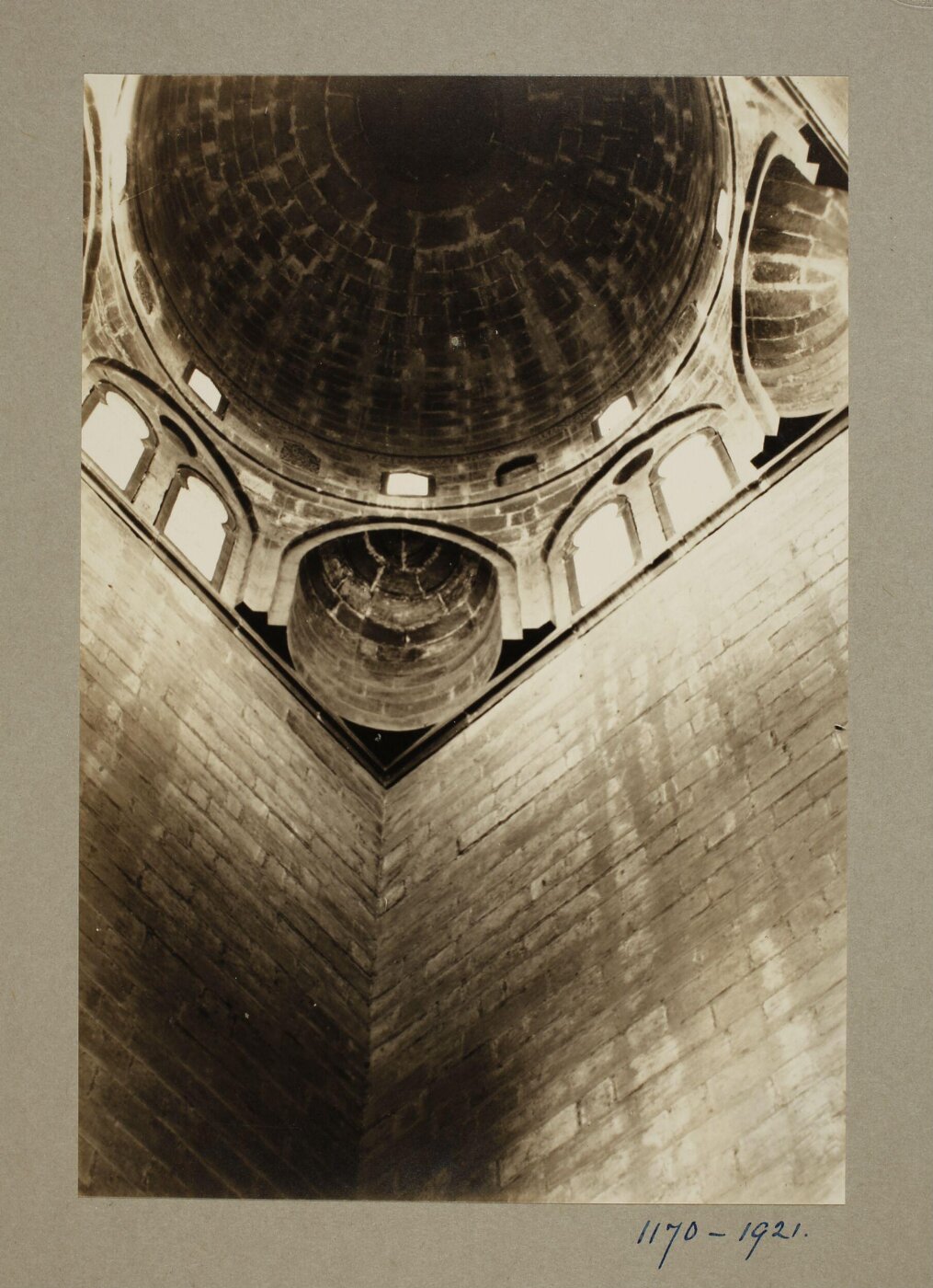 K.A.C. Creswell, Pendentive of east mausoleum of the madrasa of Mamluk Sultan Sha'ban's mother (Khawand Baraka), Cairo