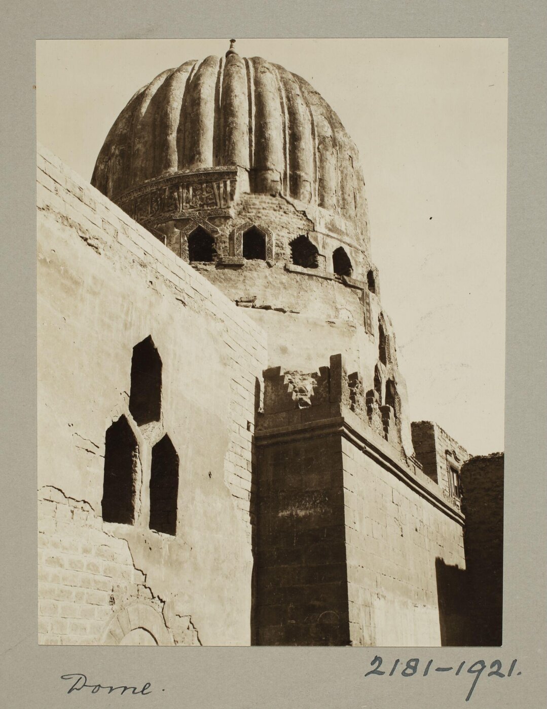K.A.C. Creswell, Dome of the zawiya of Shaykh Zayn al-Din Yusuf, Cairo