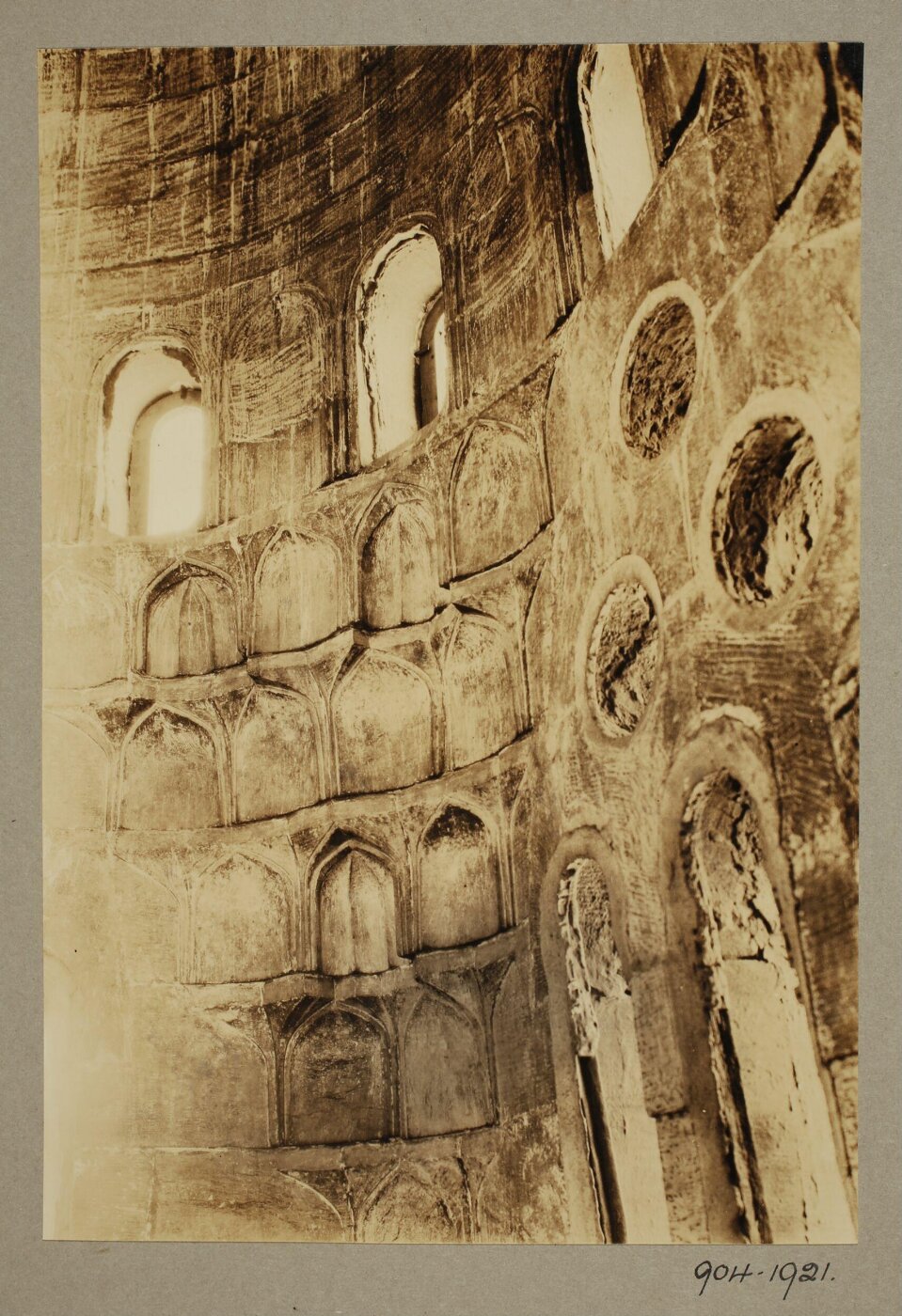 K.A.C. Creswell, Dome pendentive of the mosque of Mamluk Amir Janibak al-Ashrafi, Cairo