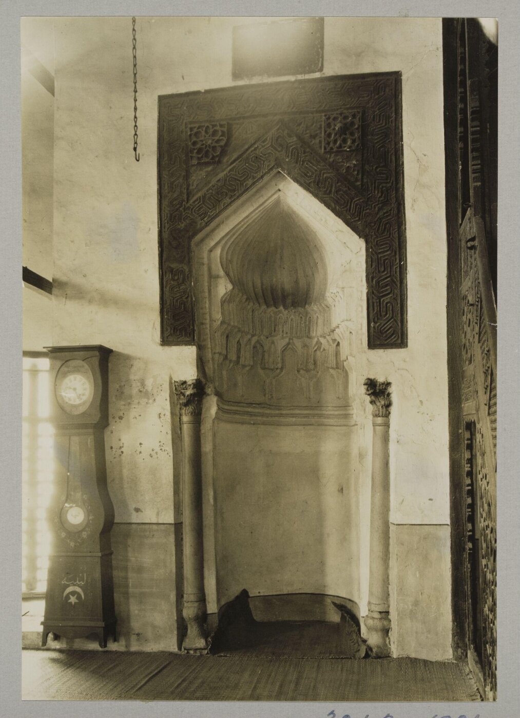 K.A.C. Creswell, Mihrab of the mosque of al-Sharif al-Maghribi, Mahalla al-Kubra, Egypt