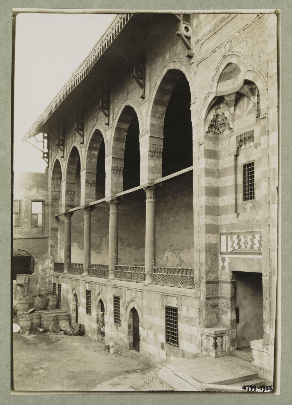 K.A.C. Creswell, The loggia of Mamluk Amir Mamay al-Sayfi, Cairo