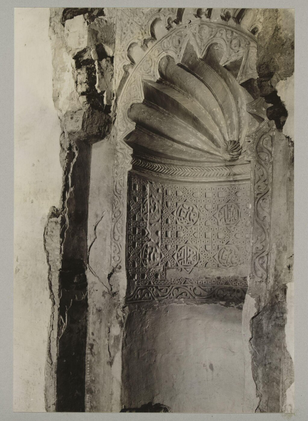 K.A.C. Creswell, Mihrab of the tomb of Umm Kulthum, Cairo