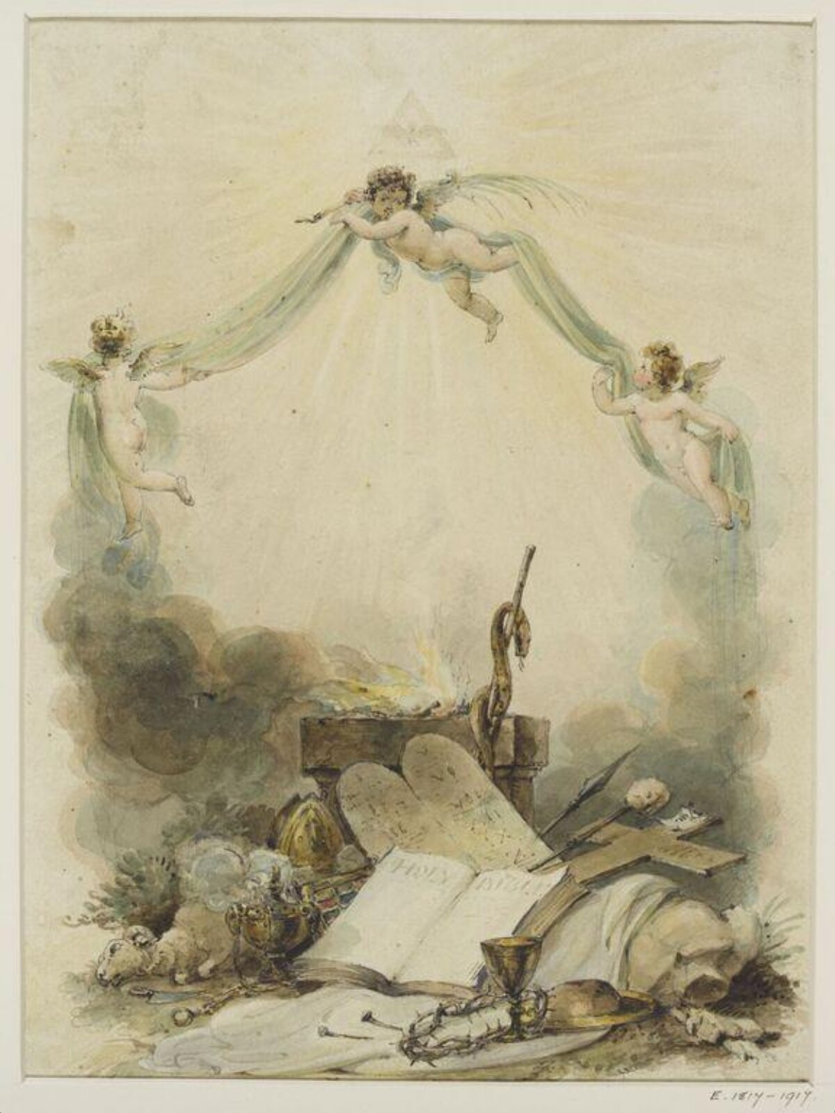 Watercolour, c. 19th century