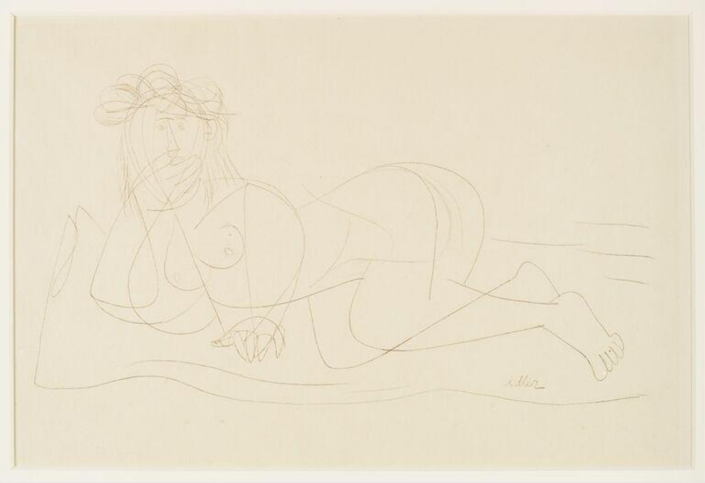 'Reclining Woman', Jankel Adler