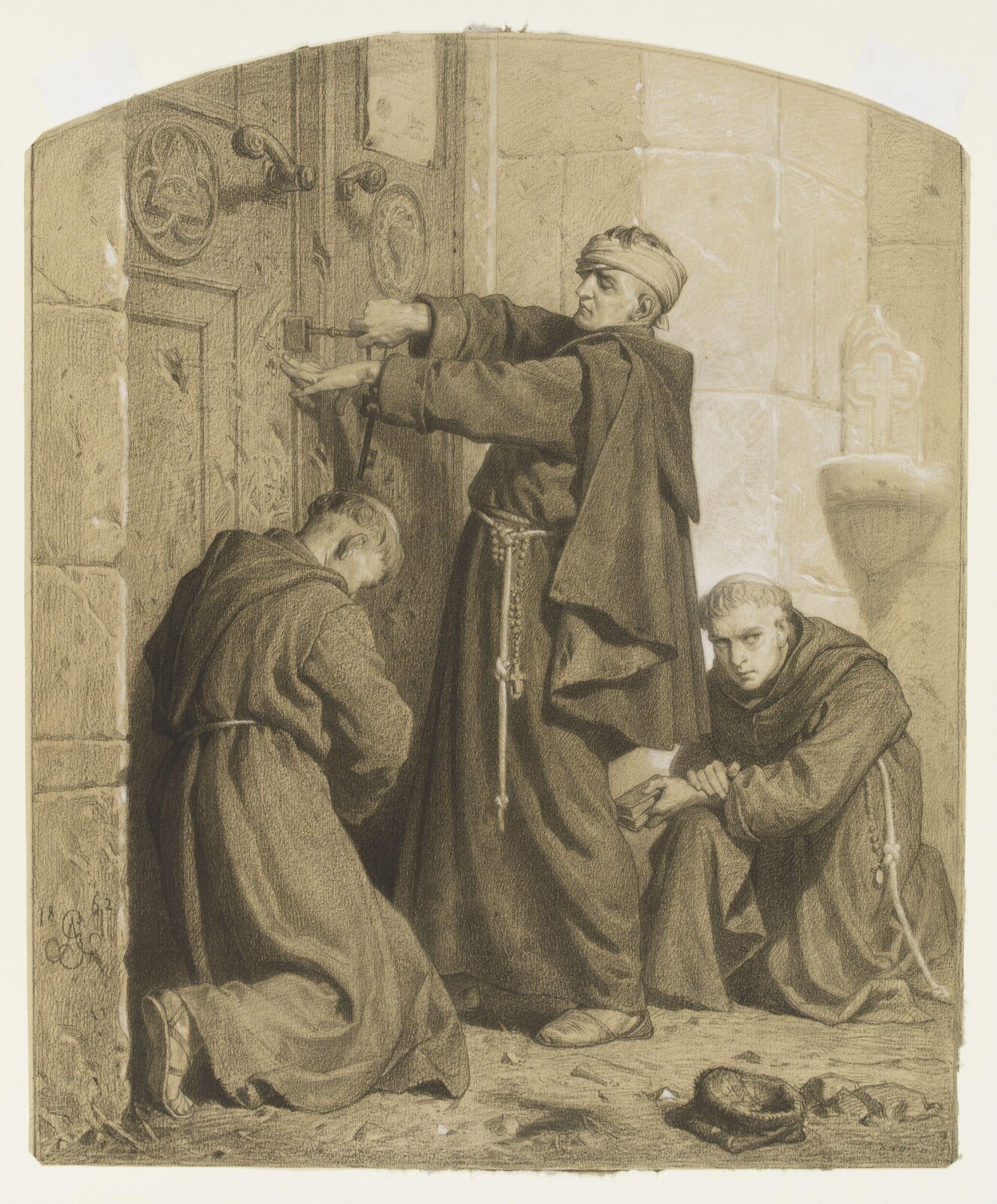 Warsaw II, Artur Grottger, 1862