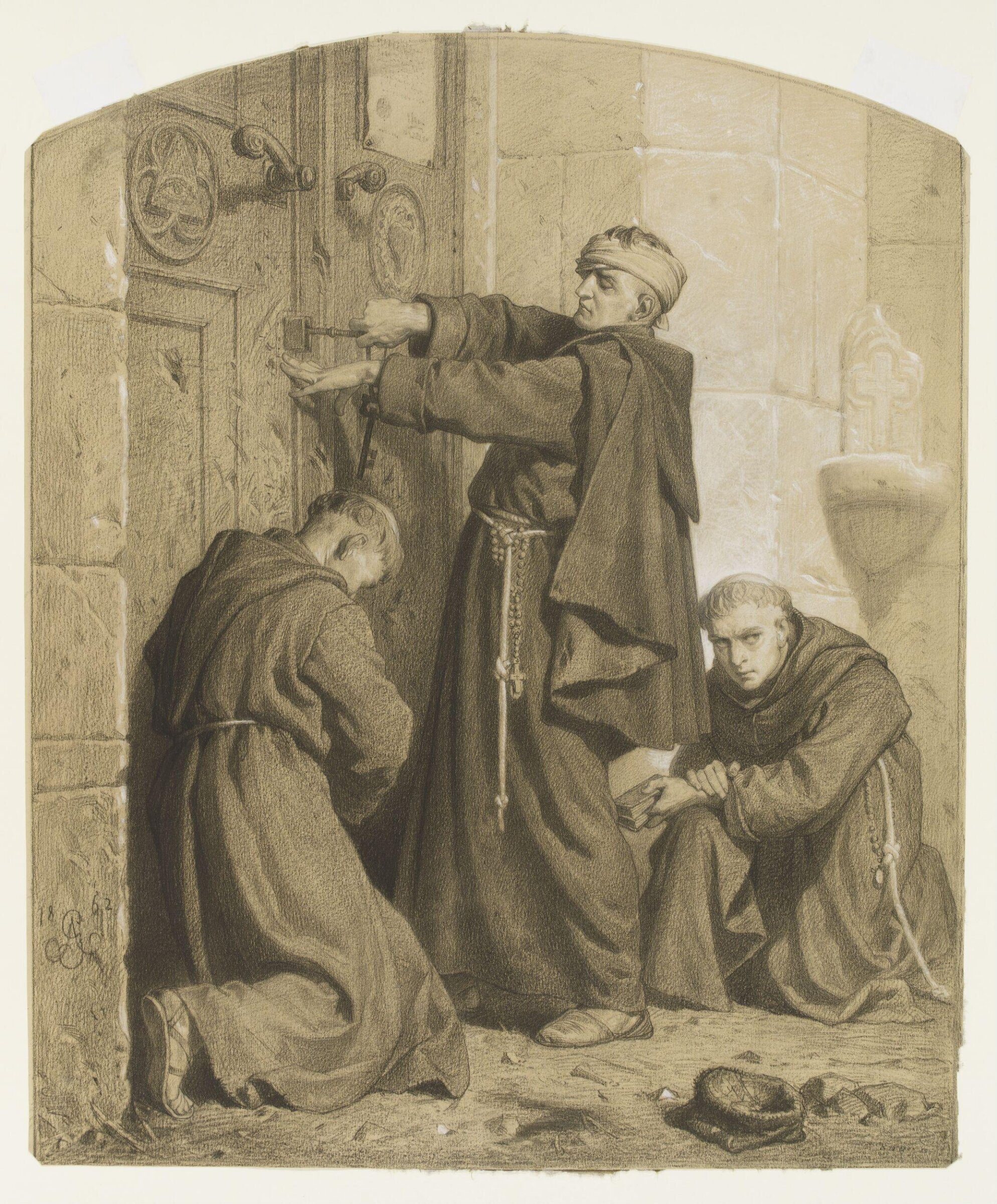 Warsaw II, Artur Grottger, 1862