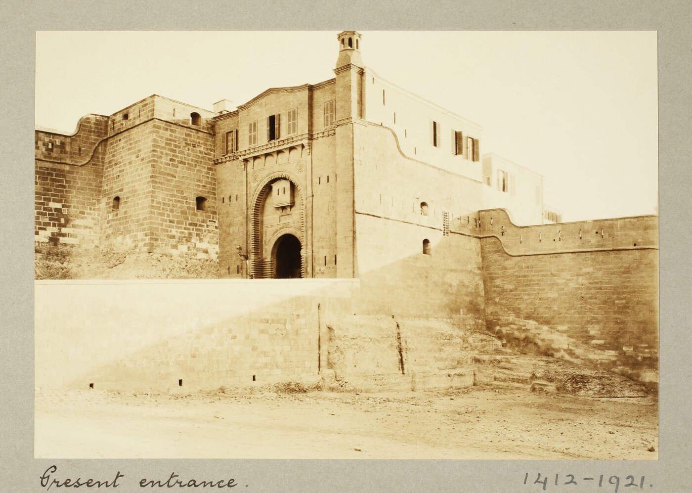 K.A.C. Creswell, Bab al-Jadid in the Citadel of Salah el-Din, Cairo