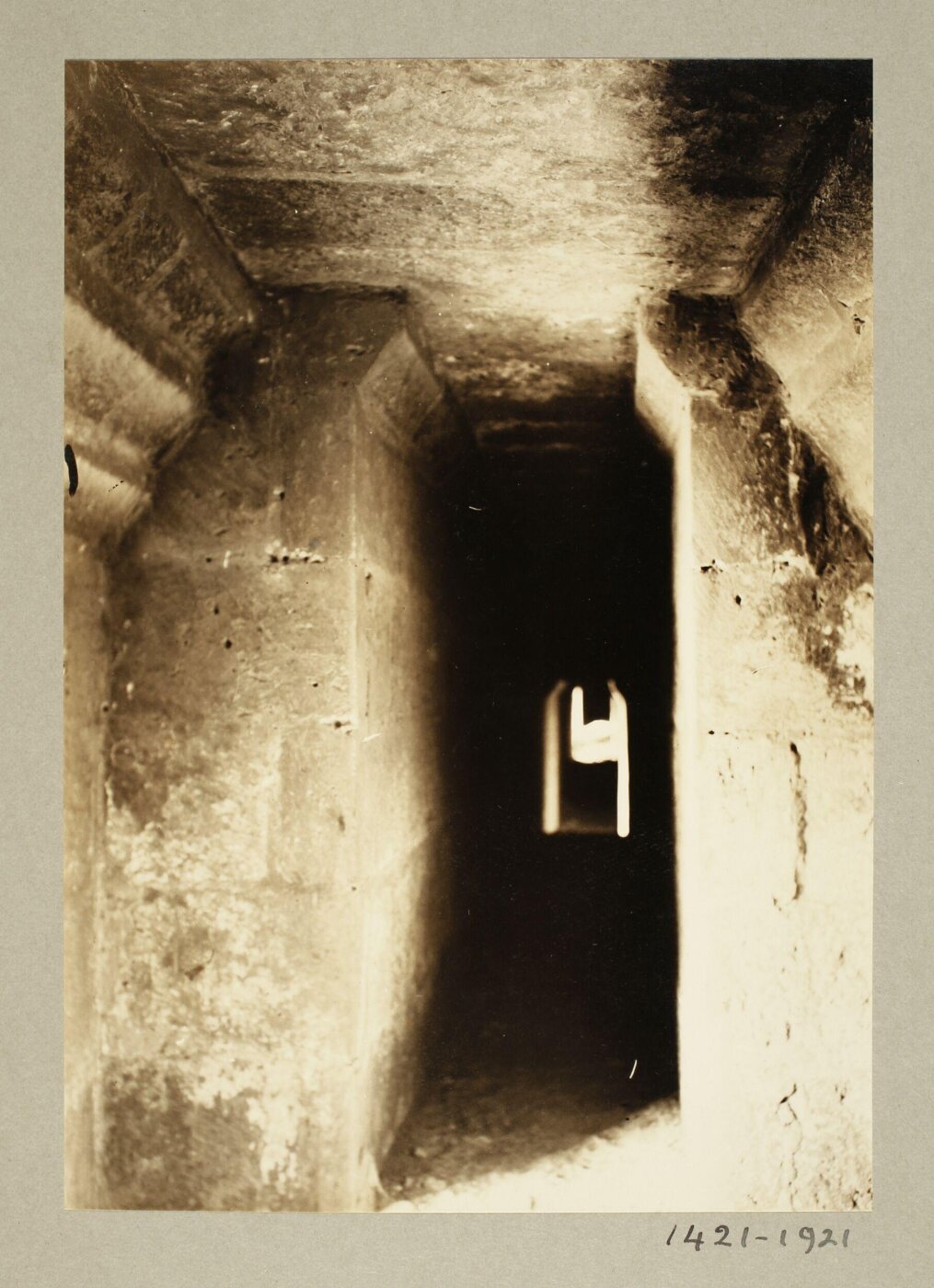 K.A.C. Creswell, Gallery between Burj al-Matar and Burj al-Muballat in the Citadel of Salah el-Din, Cairo