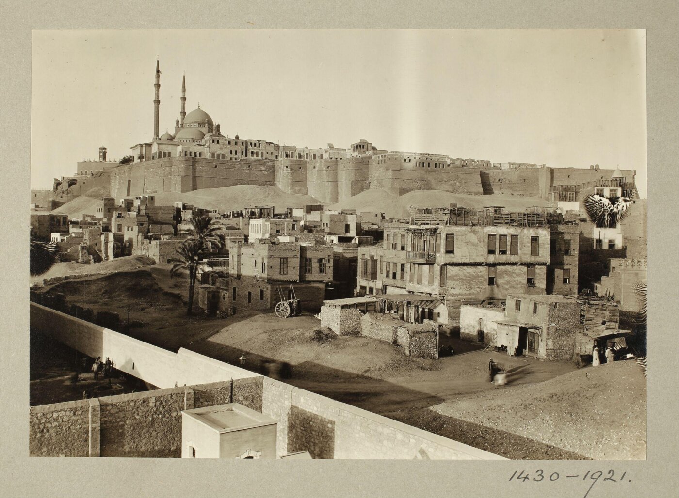 K.A.C. Creswell, South end of the Citadel of Salah el-Din, Cairo