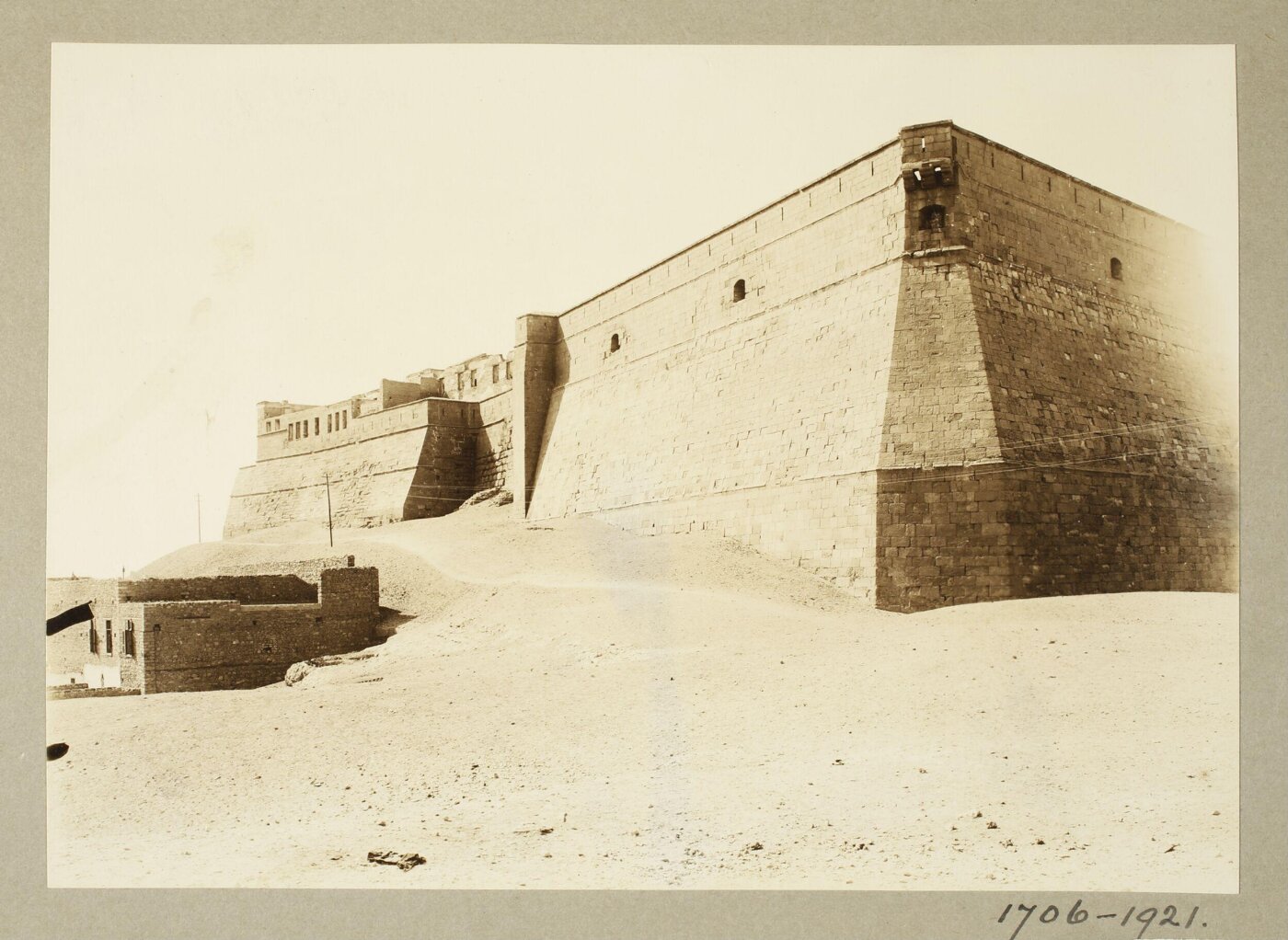 K.A.C. Creswell, Southern enclosure of the Citadel of Salah el-Din, Cairo
