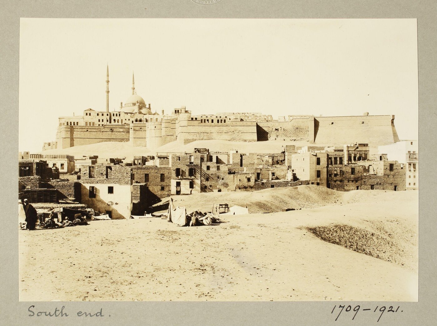 K.A.C. Creswell, South end of the Citadel of Salah el-Din, Cairo