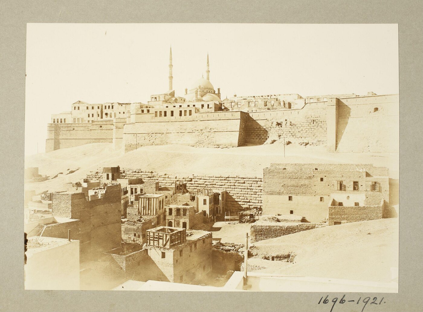 K.A.C. Creswell, Southern enclosure of the Citadel of Salah el-Din, Cairo