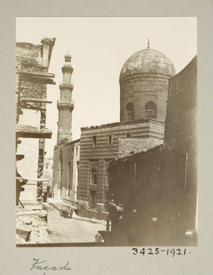 Main façade of the madrasa of Mamluk Amir al-Sayfi Sarghitmish, Cairo top image