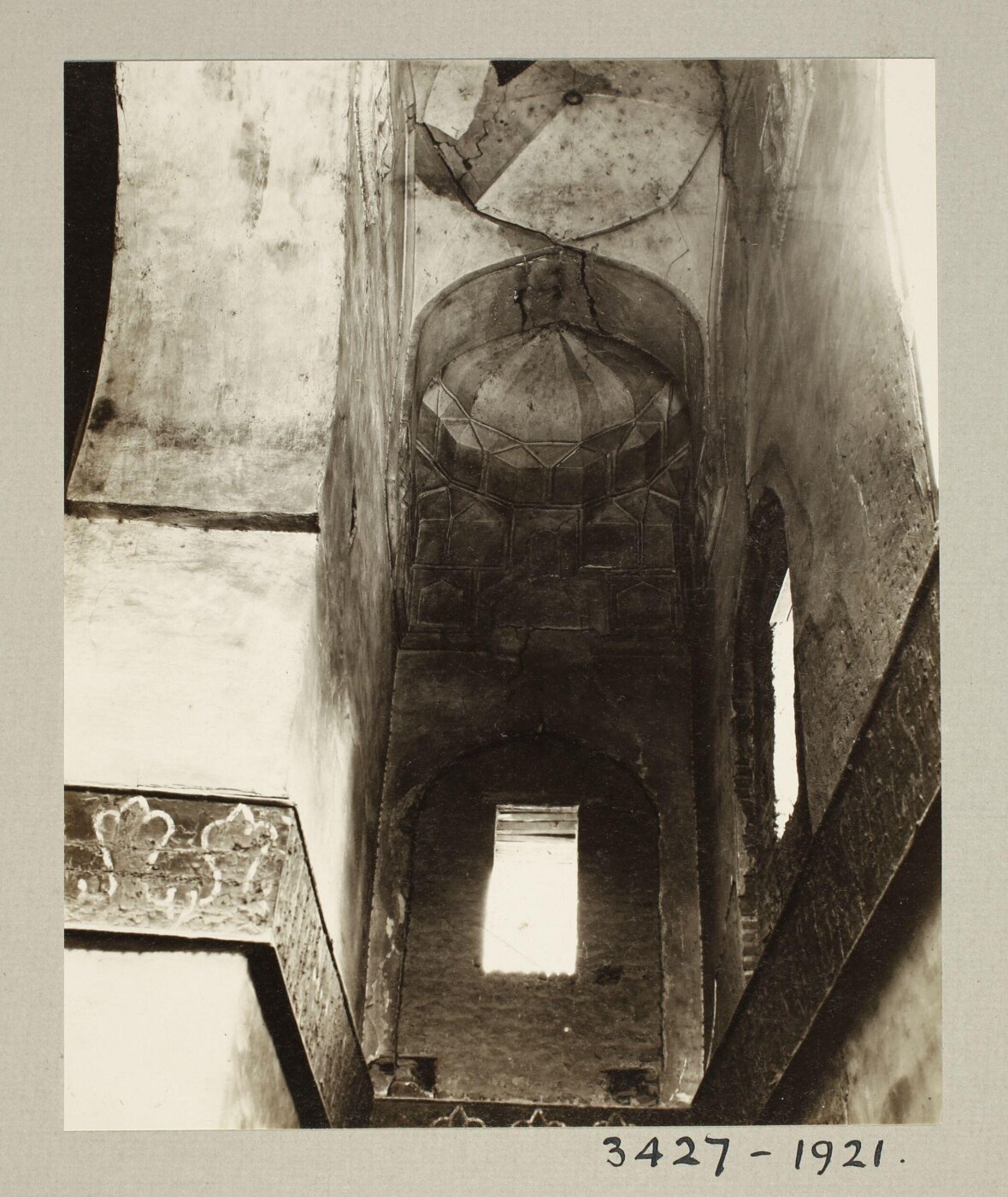 K.A.C. Creswell, Mausoleum gallery in the madrasa of Mamluk Amir al-Sayfi Sarghitmish, Cairo